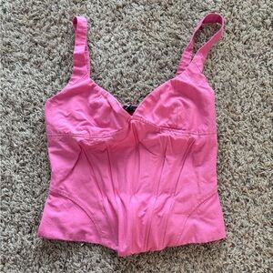 Pink Crop Top